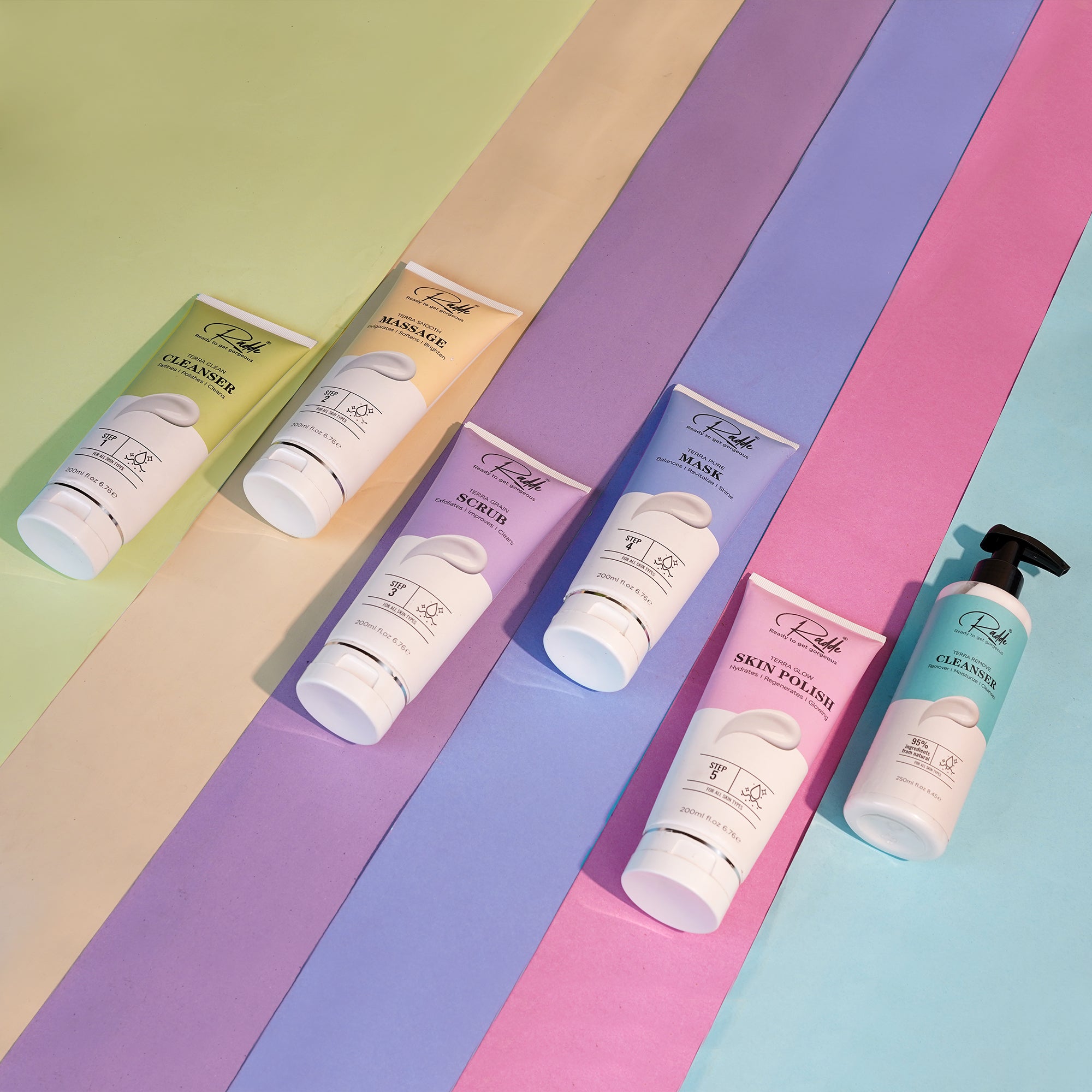 Terra Facial 6-Step Glow Kit