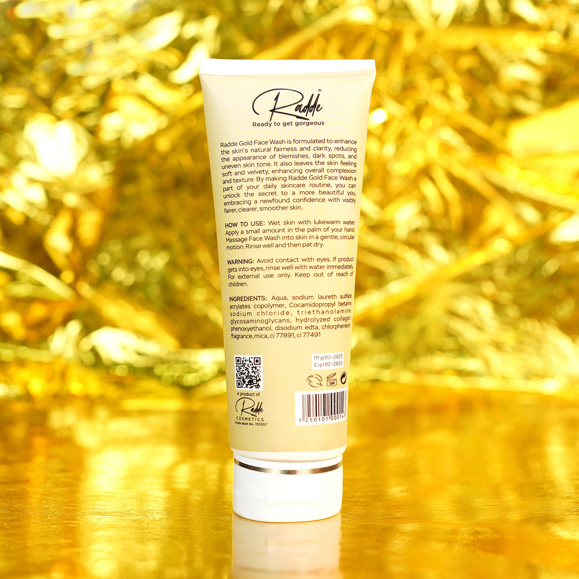 24K Gold Face Wash