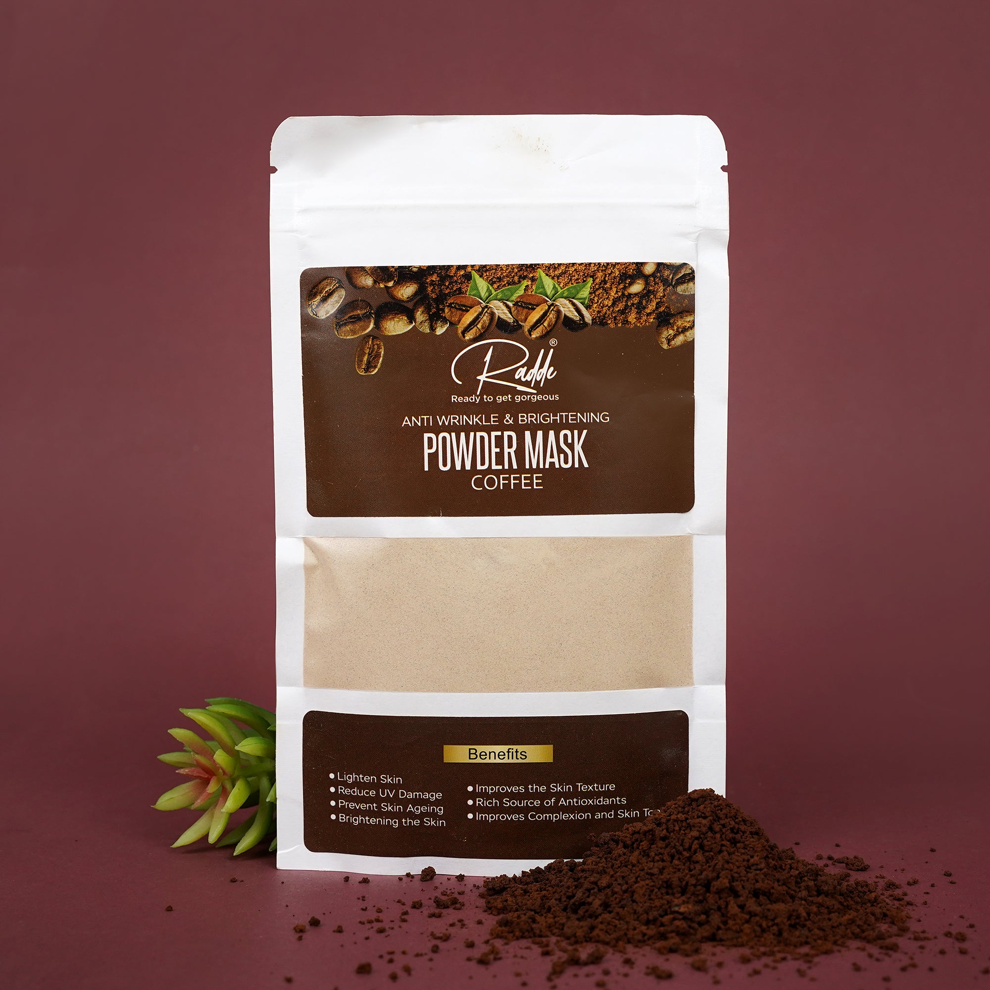 Coffee Powder Face Mask