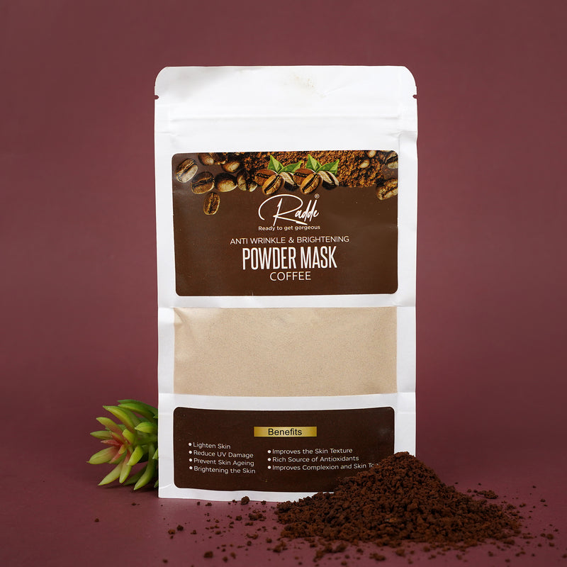 Coffee Powder Face Mask